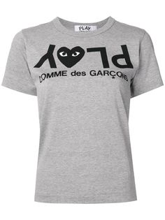 Comme Des Garçons Play футболка с логотипом