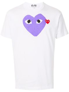 Comme Des Garçons Play футболка с логотипом