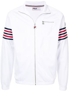 Fila спортивная куртка с полосками на рукавах