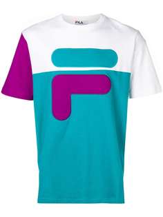 Fila футболка в стиле колор блок с логотипом