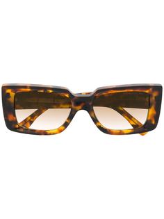 Cutler & Gross солнцезащитные очки черепаховой расцветки с затемненными линзами