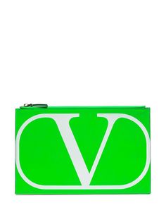 Valentino клатч Valentino Garavani с логотипом VLogo