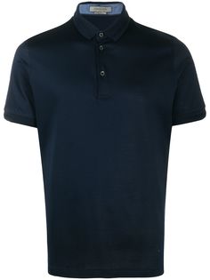 Corneliani рубашка-поло узкого кроя