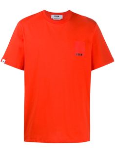 MSGM футболка с логотипом