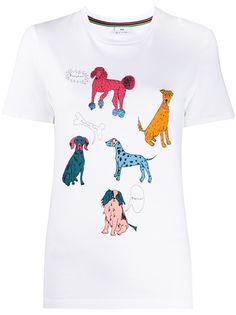 PS Paul Smith футболка с круглым вырезом и принтом