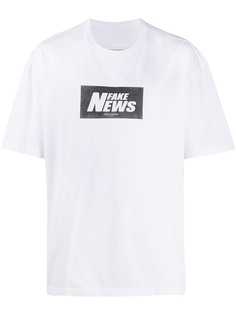 Maison Margiela футболка Fake New
