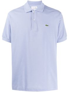 Lacoste рубашка-поло с нашивкой-логотипом