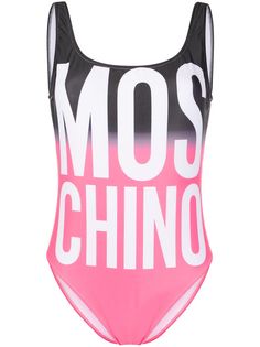 Moschino купальник с логотипом