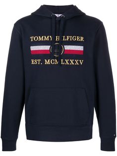 Tommy Hilfiger худи с вышитым логотипом