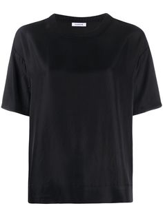 P.A.R.O.S.H. футболка с круглым вырезом в рубчик