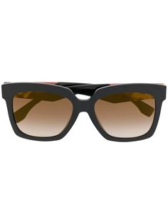Fendi Eyewear солнцезащитные очки в квадратной оправе