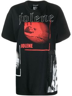 Ann Demeulemeester футболка Jolene с принтом