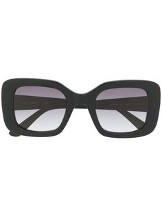 Karl Lagerfeld солнцезащитные очки в прямоугольной оправе 90-х годов