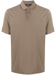 Z Zegna рубашка-поло с логотипом