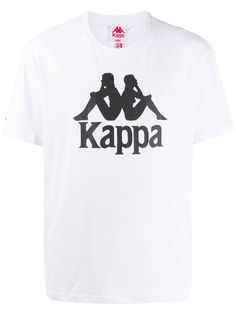 Kappa футболка свободного кроя с логотипом