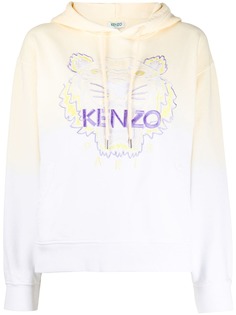 Kenzo толстовка с вышитым логотипом Tiger и капюшоном