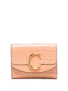 Chloé CHLE C LTHR SQARE WALLET