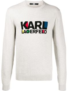 Karl Lagerfeld свитер с логотипом