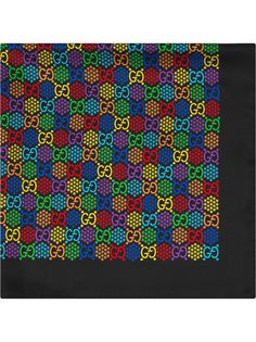 Gucci платок с принтом GG Psychedelic
