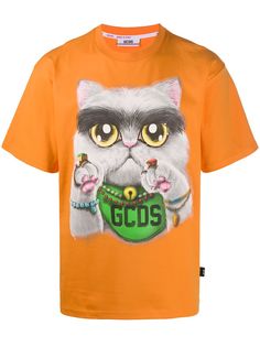 Gcds футболка с круглым вырезом и принтом