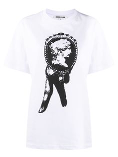 McQ Alexander McQueen футболка с принтом