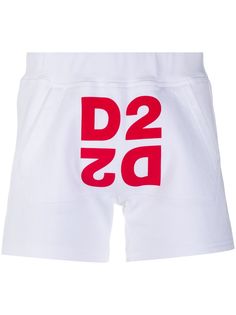 Dsquared2 спортивные шорты с логотипом