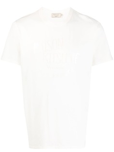 Maison Kitsuné футболка с логотипом