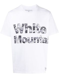 White Mountaineering футболка с логотипом