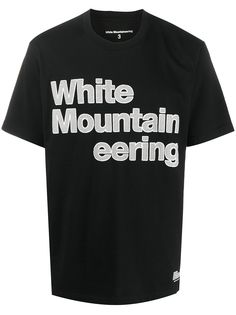 White Mountaineering футболка с логотипом