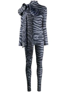 Atu Body Couture боди с анималистичным принтом
