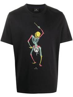 PS Paul Smith футболка Dancing Skeleton