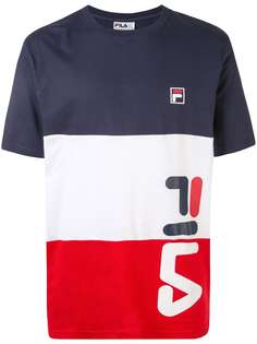 Fila футболка в стиле колор-блок