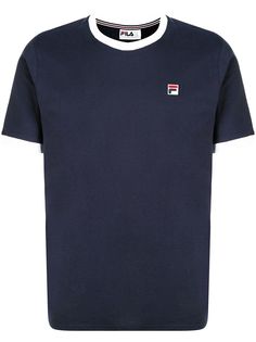 Fila футболка с вышитым логотипом
