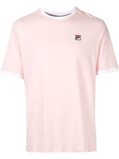 Fila футболка с контрастной отделкой