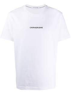 Calvin Klein Jeans футболка с вышитым логотипом