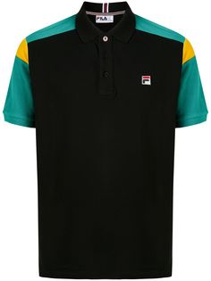 Fila рубашка-поло в стиле колор-блок