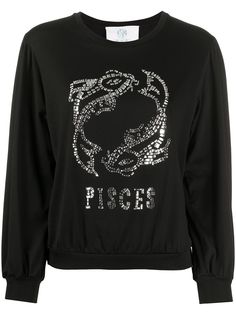 Alberta Ferretti декорированная толстовка Pisces