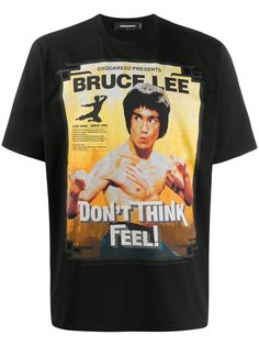 Dsquared2 футболка с принтом Bruce Lee