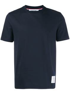 Thom Browne футболка свободного кроя с принтом