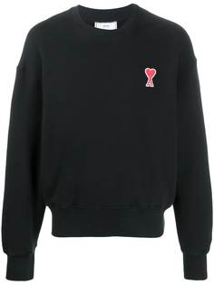 Ami Paris толстовка Ami de Coeur с вышивкой
