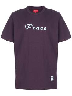 Supreme футболка Peace с короткими рукавами