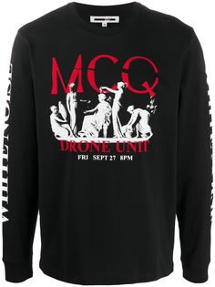 McQ Alexander McQueen толстовка Drone Unit