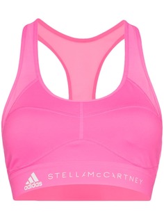 adidas спортивный бюстгальтер с логотипом из коллаборации с Stella McCartney
