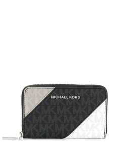 Michael Michael Kors кошелек с круговой молнией и логотипом