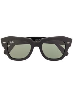 Ray-Ban солнцезащитные очки в квадратной оправе с затемненными линзами
