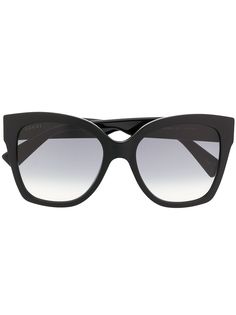 Gucci Eyewear солнцезащитные очки в квадратной оправе