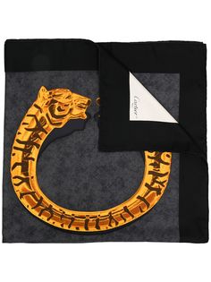 Cartier платок с принтом