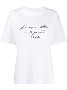 Jacquemus футболка Coup de Soleil