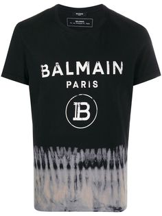 Balmain футболка с принтом тай-дай