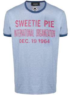 Dsquared2 футболка с принтом Sweetie Pie